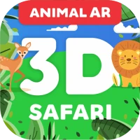 Animal AR 3D Safari Flash Card