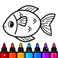 Fish Aquarium Coloring Games