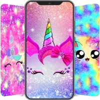 Glitter Unicorn Wallpaper