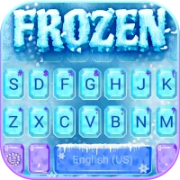 Frozen Kika Keyboard Theme