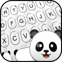 Cute Panda Keyboard Theme