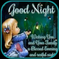 good night blessings images