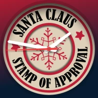 Christmas watch face