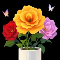 Flower Sort-Match Puzzle Game