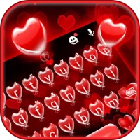 Red Balloon Hearts Theme