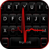 Red Heartbeat Live Keyboard Ba