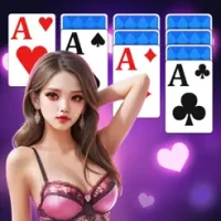 Solitaire Girls: Card Games