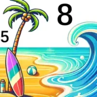 Beach Color Paint By Number