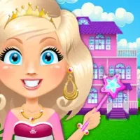 Princess Play House Doll Game