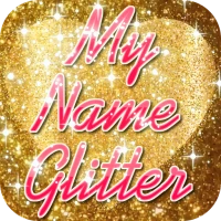 Glitter My Name Live Wallpaper