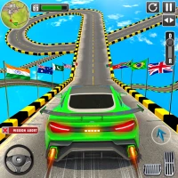 Mega Ramp Stunt Car Game 3D