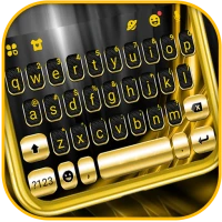 Black Gold Luxury Keyboard The