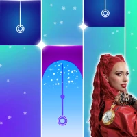 Piano Descendants 5 Tiles Game