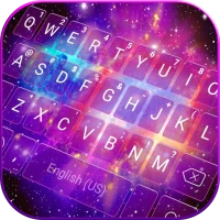 Galaxy Starry Keyboard Backgro