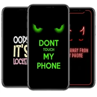 Don't Touch My Phone Wallpaper