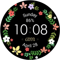 Flower Watch Face