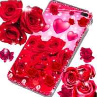 Red rose live wallpaper