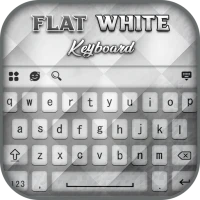 Flat White Keyboard