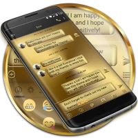 SMS Messages Metal Solid Gold