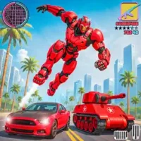 Superhero Robot Alien Rescue