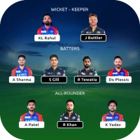 Fantasy Team 11 & Live Score