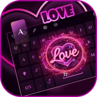 Neon Love Keyboard : LED Theme