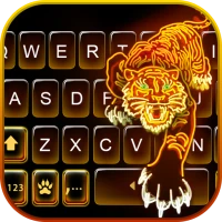 Neon Gold Tiger Theme