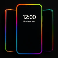 Edge Lighting LED Color Border