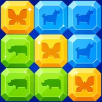 Pop Block: Match The Animals