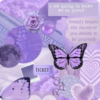 Purple aesthic wallpaper
