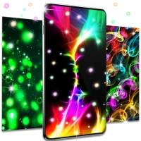 Glowing live wallpaper