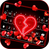 Broken Hearts Gravity Keyboard