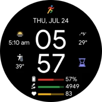 Pixel Minimal Pro Watch Face