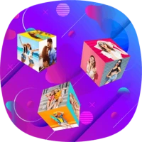 3D Photo Cube Live Wallpaper