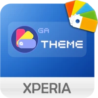 GALAXY XPERIA Theme |JUST BLUE