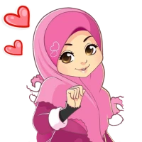Cute Hijab Stickers WASticker