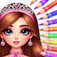 Princess Coloring Book