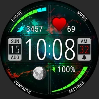 Futorum H16 Digital watch face