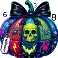 Pumpkin Night Paint by Numbers
