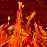 Christmas Fireplace Wallpaper