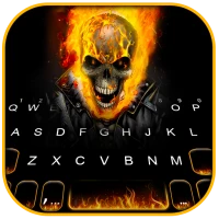 Fiery Ghost Skull Theme