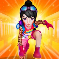 Subway Dash Girl Endless Scape