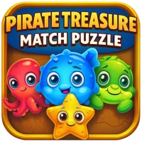 Pirate Treasure Match Puzzle