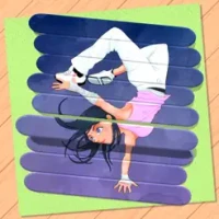 Popsicle Stick Craft Jigsaw