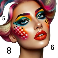 Makeup Color Paint By Number