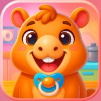 Capybara Pet Care: Cartoon Fun