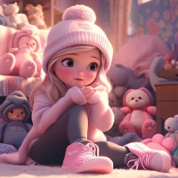 Cute Doll Wallpaper
