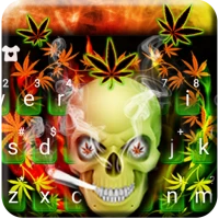 Smoke Skull Keyboard Theme
