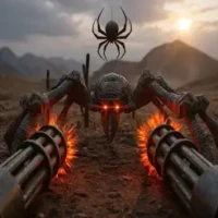 Scary Spider Survival Escape