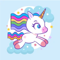 Unicorn Coloring Book